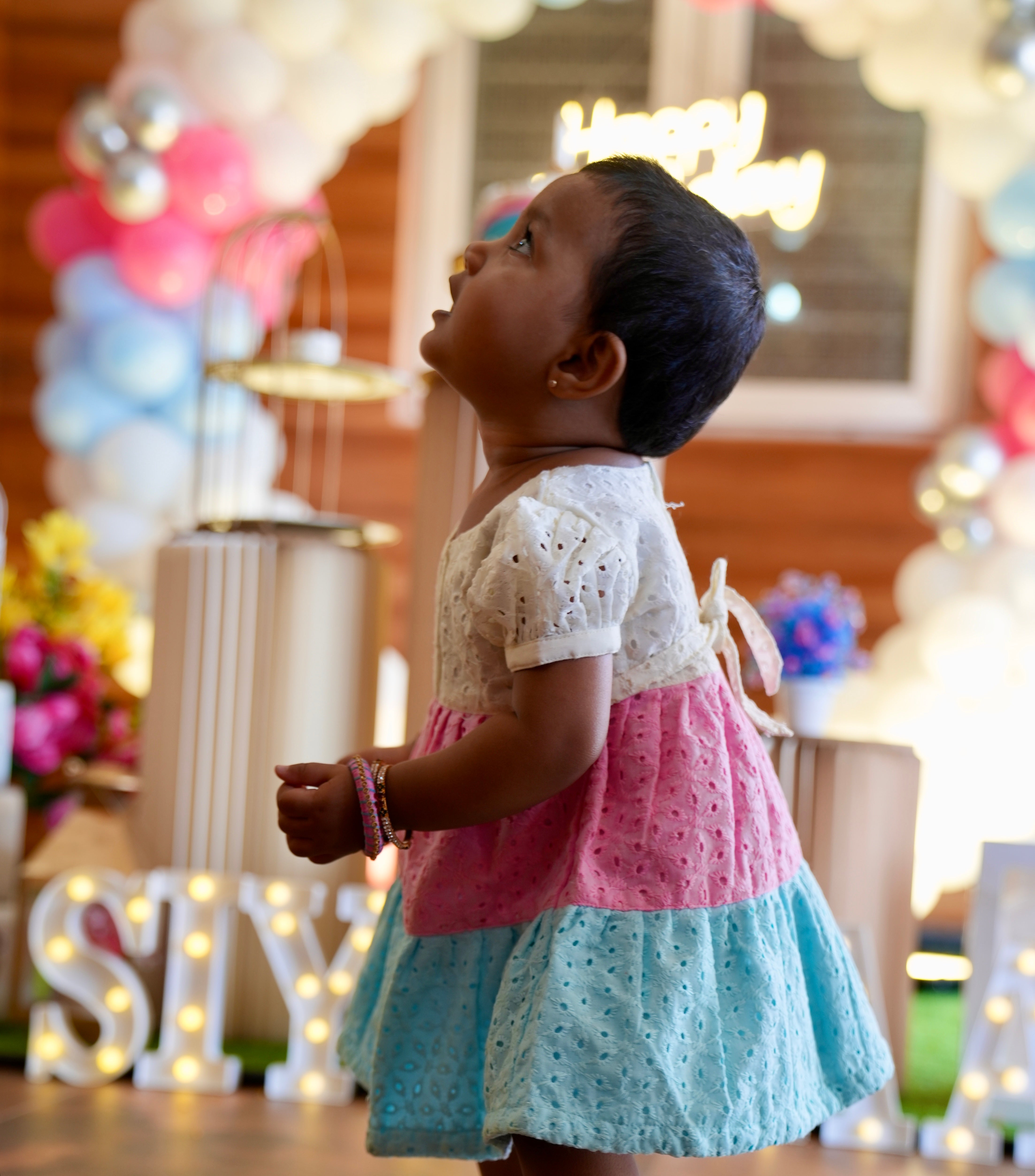 SIYA008 Blue | Elowen Hakoba Cotton Mom & Daughter Maxi Combo