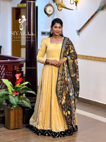 SIYA144 Sandal| Meher Panelled Anarkali