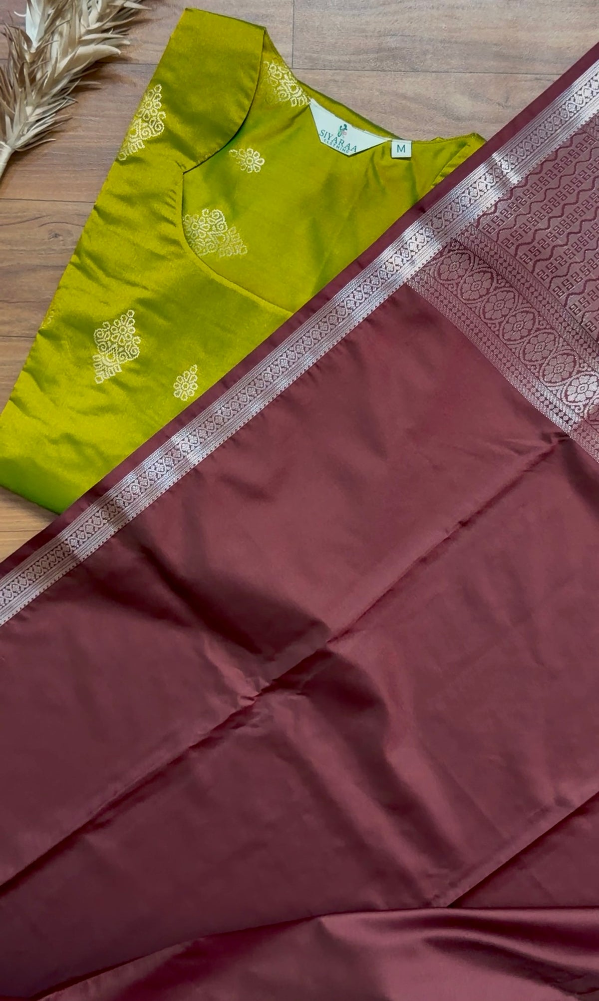 SIYA156 Lime Green | Sonakshi Soft Silk Kurta Set(3-Piece)