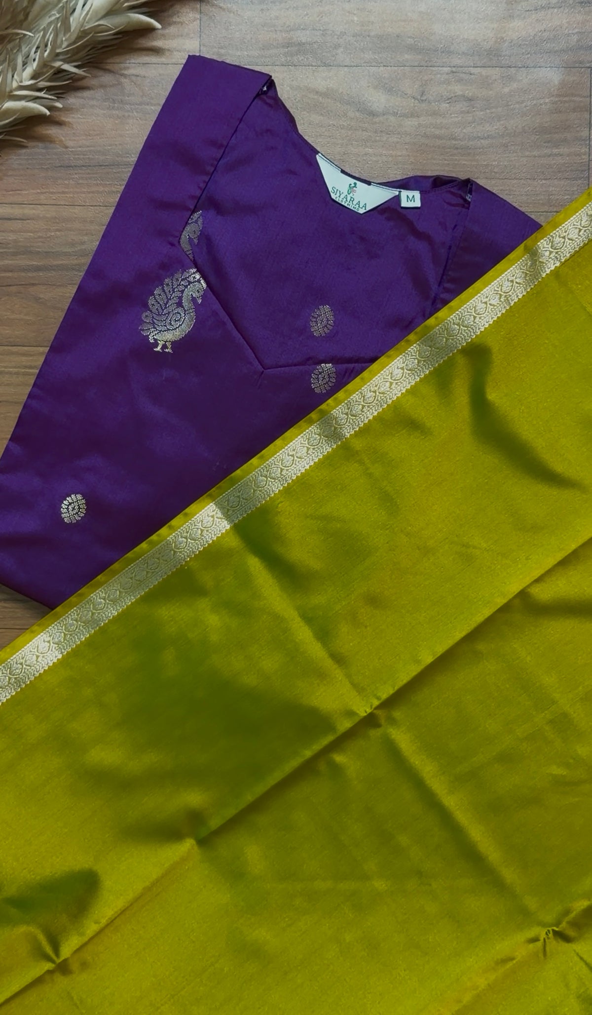 SIYA156 Violet | Sonakshi Soft Silk Kurta Set(3-Piece)