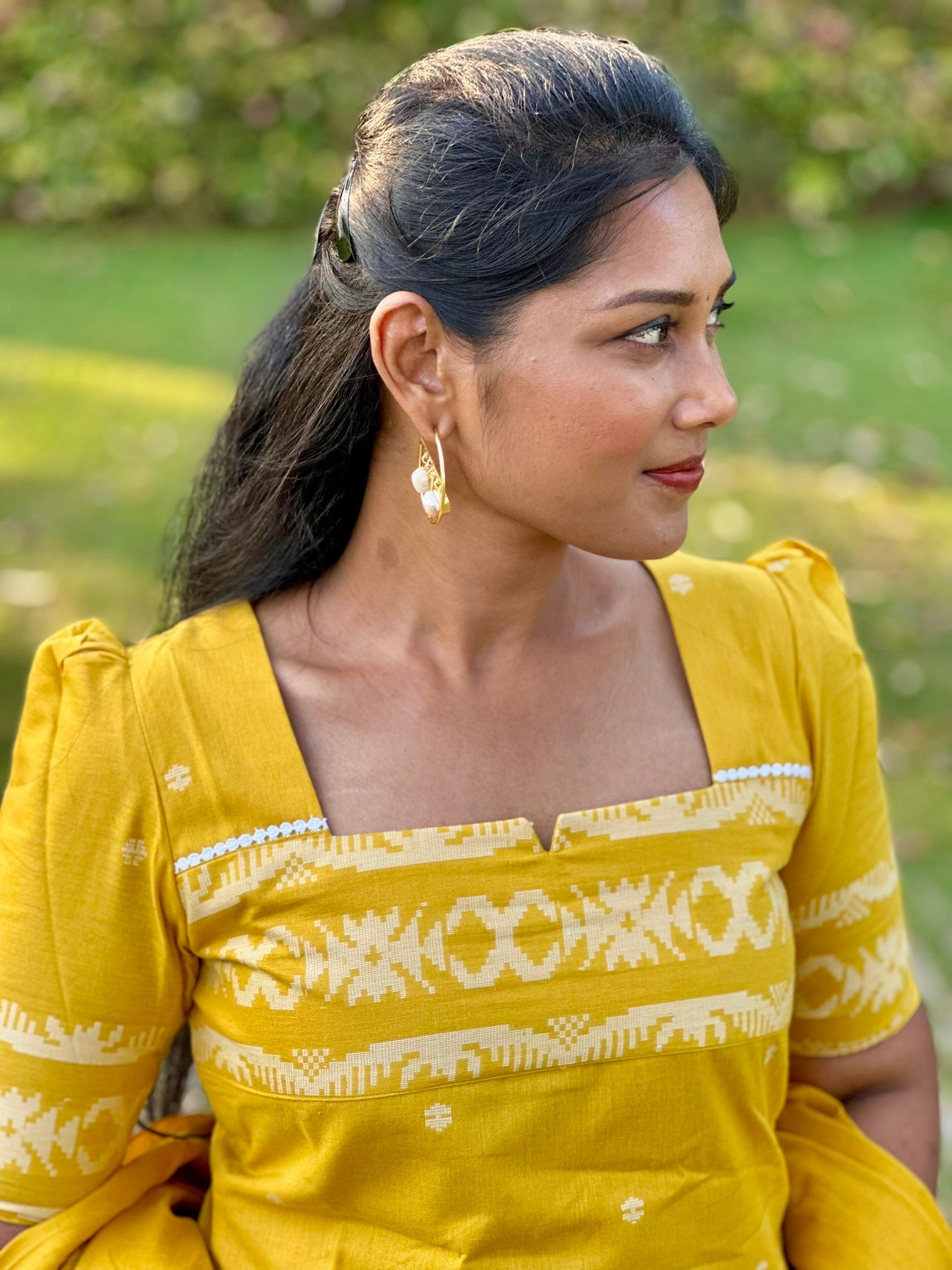 SIYA100 | Noorika Premium Jacquard Cotton Kurta Set (3 -Piece)