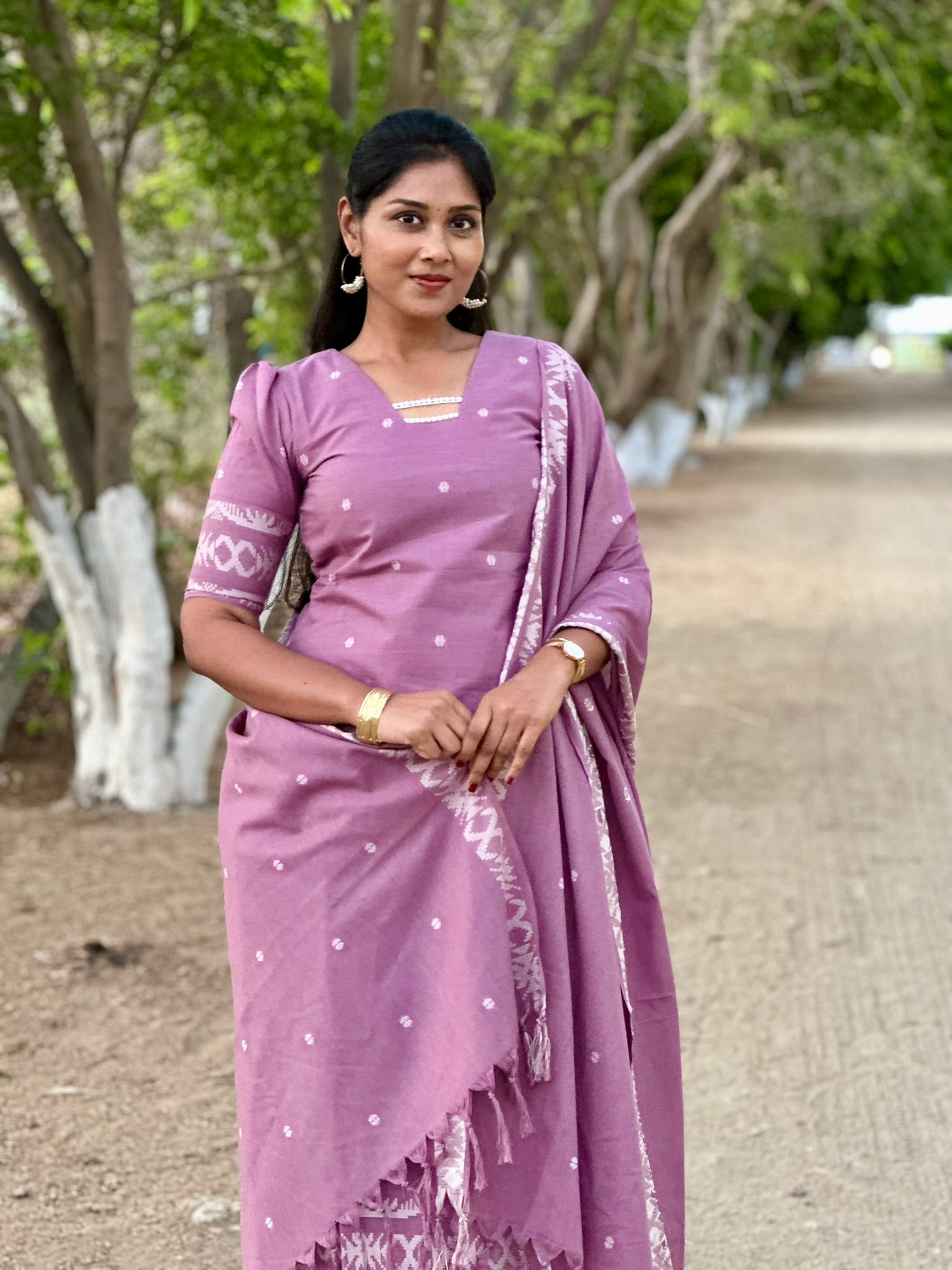 SIYA100 | Noorika Premium Jacquard Cotton Kurta Set (3 -Piece)