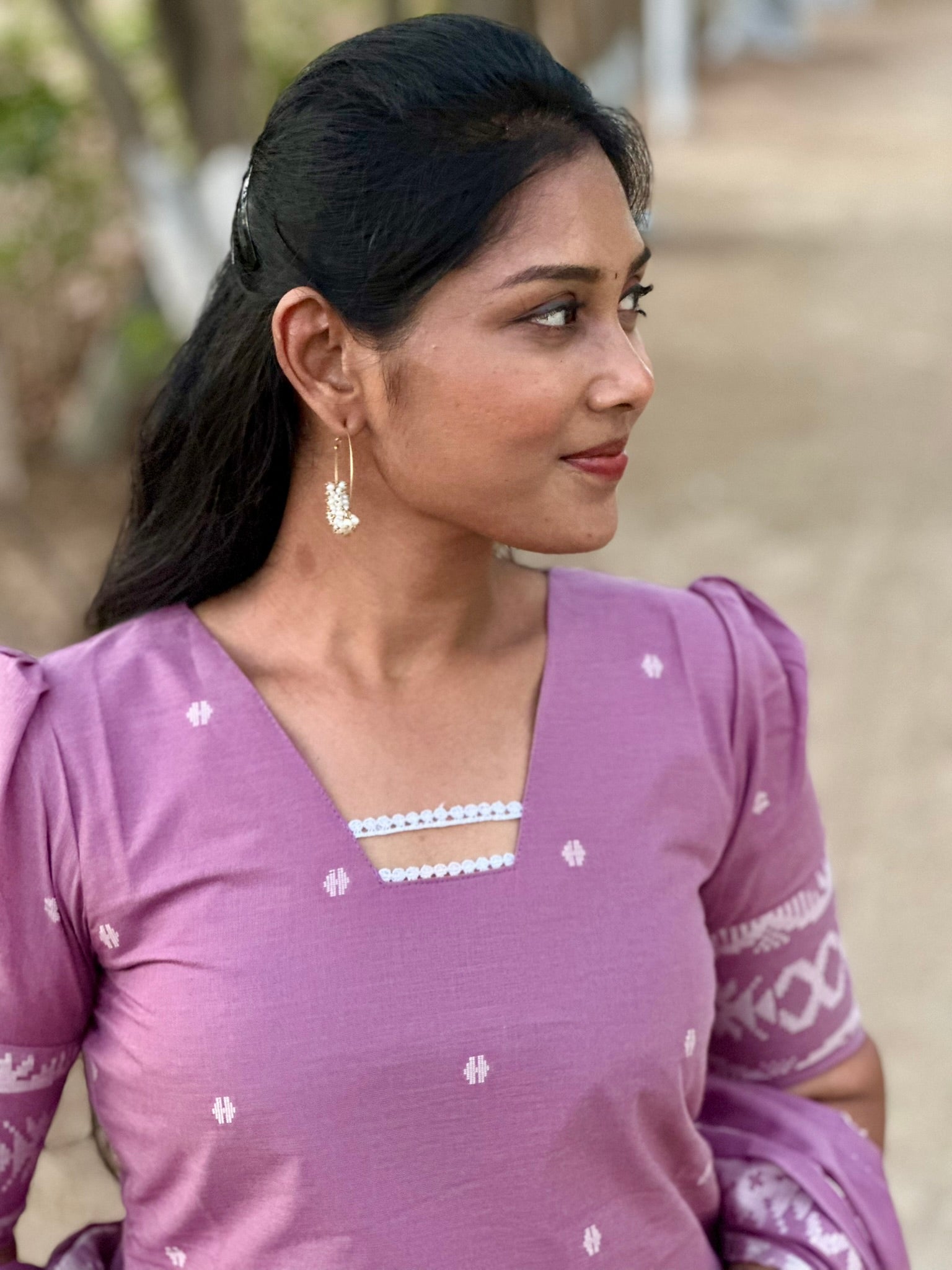 SIYA100 | Noorika Premium Jacquard Cotton Kurta Set (3 -Piece)