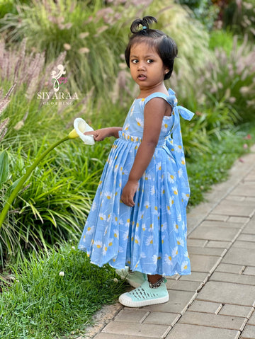 SIYA109 Blue | Mul Cotton Maxi – Kid